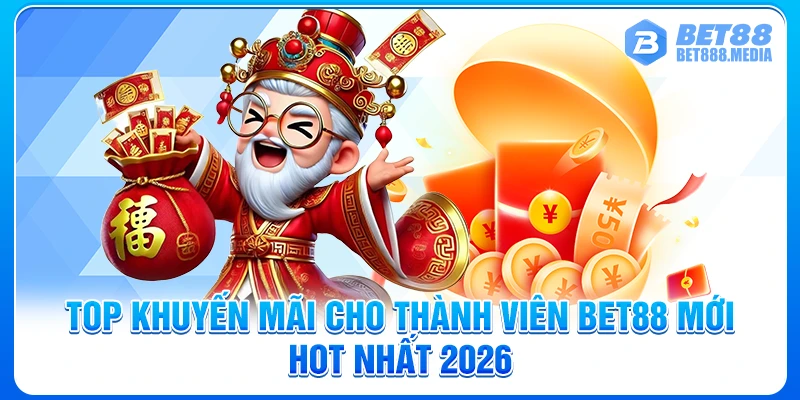 Top Khuyến Mãi Cho Thành Viên Bet88 Mới Hot Nhất 2026